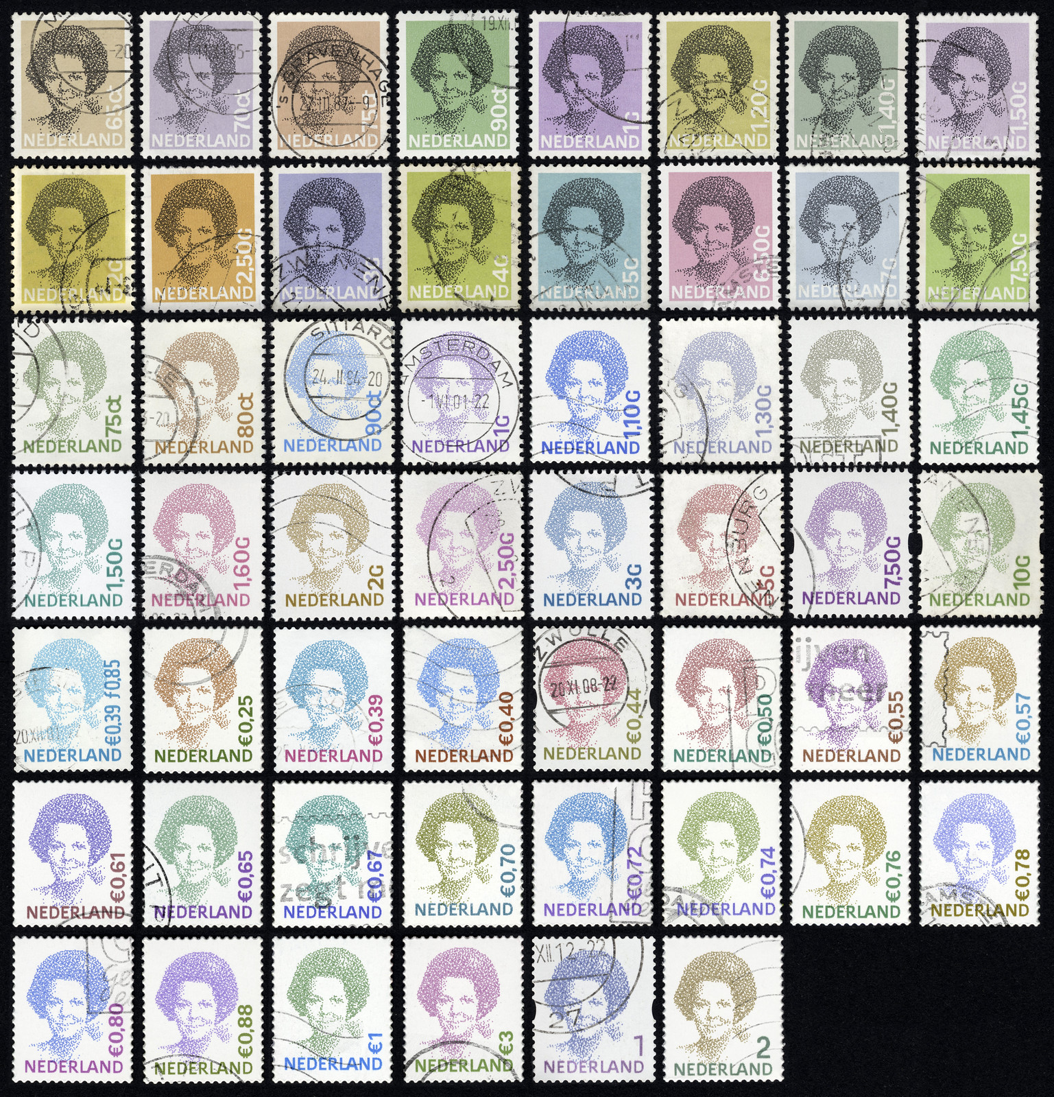 The Beatrix stamp series (1981–2010) The Beatrix stamp series (1981–2010)